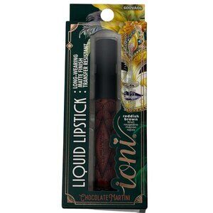 ioni Veil of Allure Liquid Lipstick Chocolate Martini Reddish Brown New